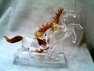 水晶雙馬奔馳 水晶工藝品 產(chǎn)品供應(yīng)