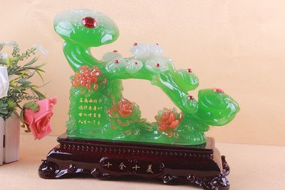 廠家直銷仿玉家居如意工藝品擺件 軟裝家居生活館促銷產(chǎn)品禮品