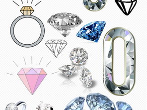 多款閃耀鉆石寶石珠寶首飾png免摳素材圖片 模板下載 16.01mb 辦公商務大全 生活工作