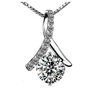 925純銀 s925純銀吊墜項(xiàng)墜 百搭時(shí)尚女式項(xiàng)鏈花心淚水晶項(xiàng)鏈廠家批發(fā)直銷圖片|925純銀 s925純銀吊墜項(xiàng)墜 百搭時(shí)尚女式項(xiàng)鏈花心淚水晶項(xiàng)鏈廠家批發(fā)直銷產(chǎn)品圖片由深圳市福金匯珠寶首飾公司生產(chǎn)提供-