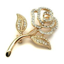 伊泰蓮娜麗晶合金胸針 幻影花金飾，演繹珠寶藝術新篇章